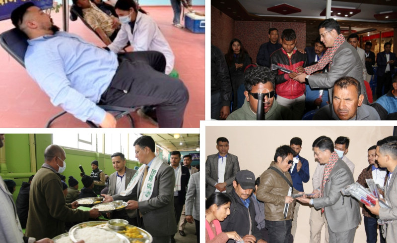 नेसनल लाइफ इन्स्योरेन्सले विभिन्न कार्यक्रम गर्दै मनायो ३७औँ वार्षिकोत्सव